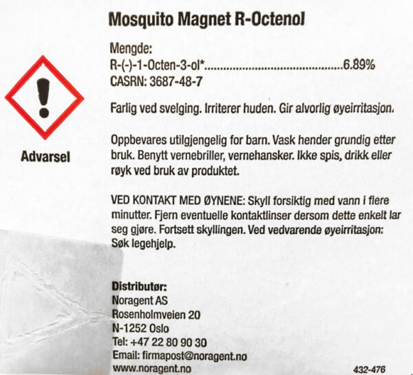 R-octenol Luktstoff til Mosquito Magnet - Bilde 5